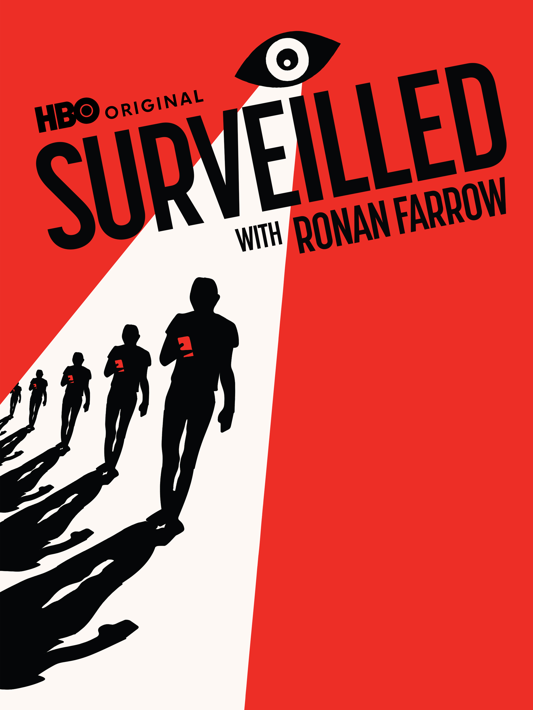 Copertina del documentario Surveilled di Ronan Farrow